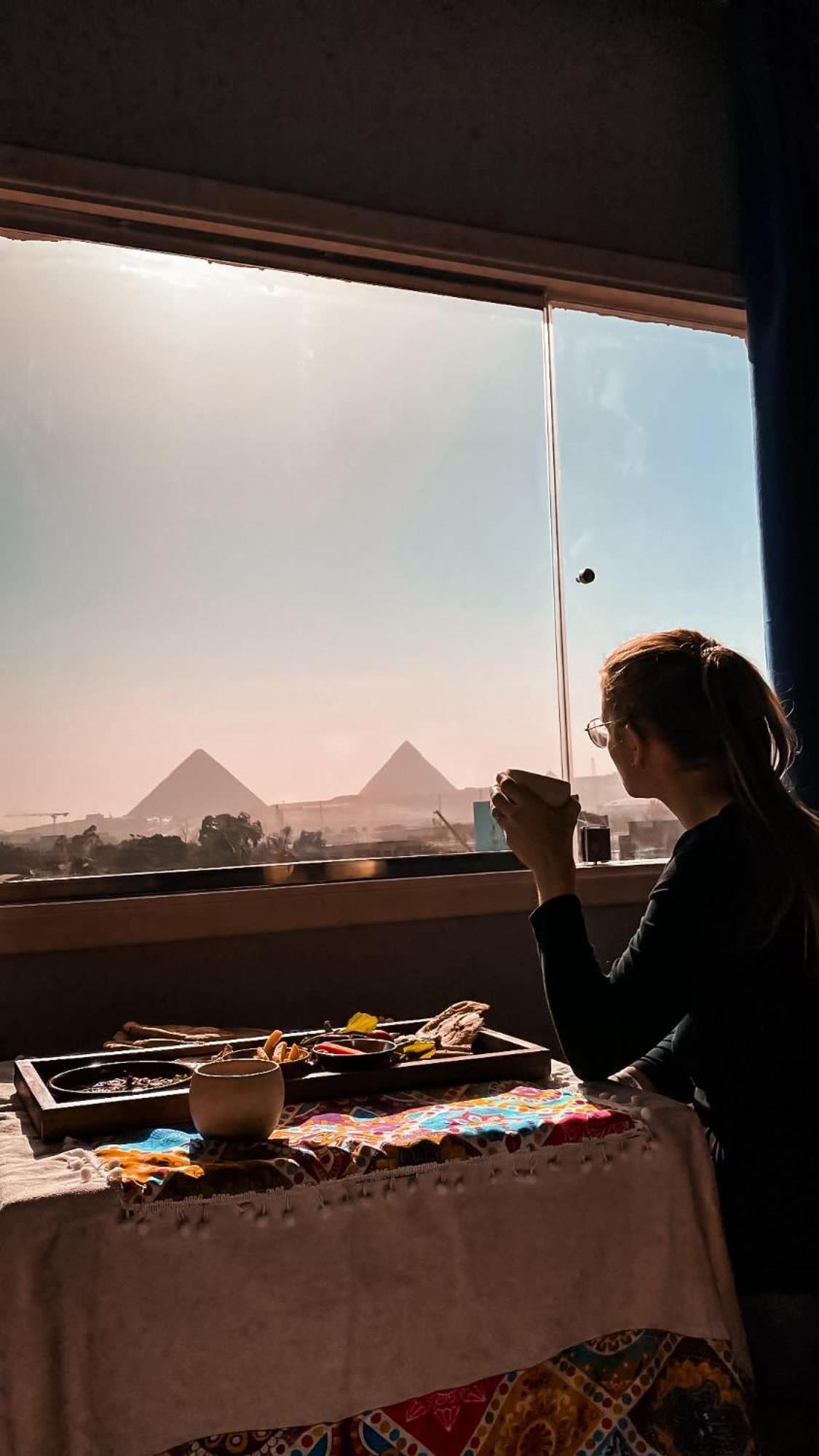 King Tout Hotel Pyramids View Каїр Екстер'єр фото